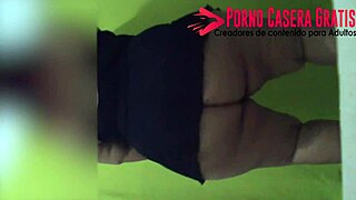 Mature Latina BBW Dances Seductively Without Underwear.