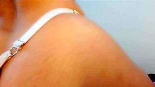 Horny latina slut struggles with first time sex in pov