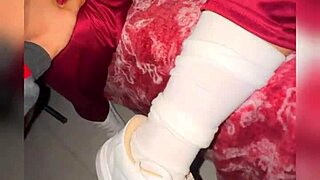 Blonde Student in Uniform Takes on a Massive Shaft with Ease!