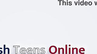 British Teen Student Squirts Wild on Fucking Machine Party