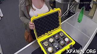 Dilettante Gets Naughty in the Back Room with Wet Action