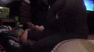 Thick BBW amateur gets her big ass fucked hard