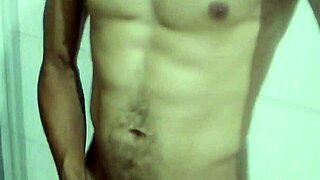 i rent muscular black bodybuilder to eat wife's pussy, clothes ripped in homemade cfnm striptease