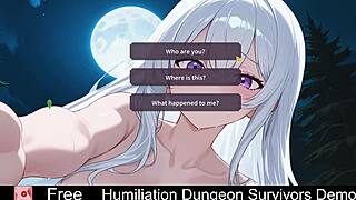Humiliation Dungeon Survivors Demo with Erotic Femdom and Monster Elements.