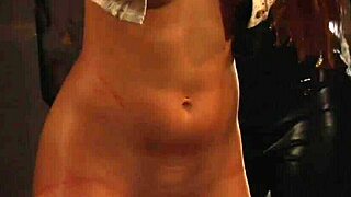 i'm the submissive lesbian slave with big boobs whipped by my dominant mistress