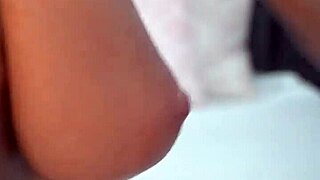 Sloppy blowjob on dildo