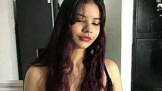 latina stepsister excels at footwork and sucking cock!