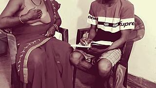 hot indian teacher shows kama sutra tricks to eager student, curious?