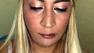 Getting dolled up gorgeous for my viewers.