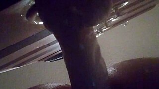 alicia teases with dildo in solo pussy play