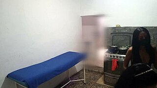 Neighbor Seduces My Best Friend Brunette Milf During Dinner Prep