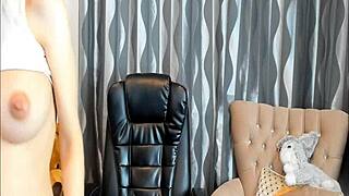 Hottest Cam Girl Ever Shows Off Her Big Boobs And Tits