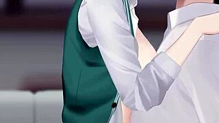 Doing It With My Coworker In 3D Anime, Creampie And Squirting