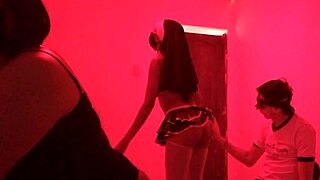 I watched two sluts dance for the virgin birthday boy turning 18