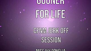 gooner life with cfnm femdom jerk off by miss ivy! 🔥