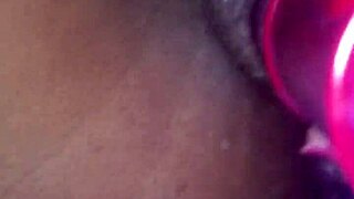 wanna see my ex ebony girlfriend vibe and suck me off close up?