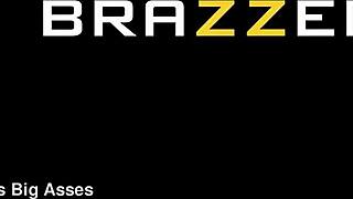 luna star gets touched in brazzers interracial scene