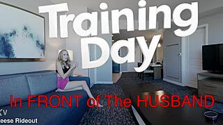 Sierra Spunk sweats hard on training day