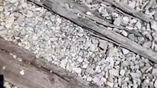 Holy Crap! Fisherman Catches Stripper and Douses Her in Dirty Shower!