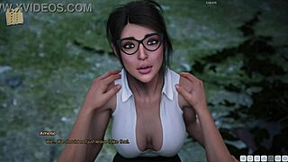 Fat curvy girl in cute outfit asks, Do you want to fuck me in this 3d lust academy?