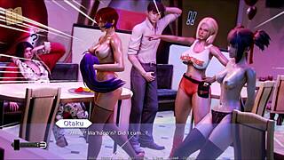 Academy 253: Big Tits Dominate Wild 3D Game