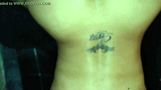 she gives blowjob to big cock addictively