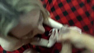 Double Blonde Babes in Sloppy Threesome