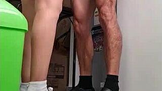 Argentinian Nataly Ninfomana Fucked Hard in Kitchen by Horny Teen 18+