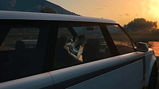 Franklin picks up a hooker for car sex in GTA 5