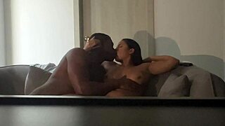 Intense orgasm as they devour my pussy in amateur couple scene.