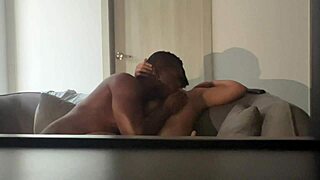 Intense orgasm as they devour my pussy in amateur couple scene.