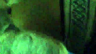 Small dick granny with big tits gives sloppy blowjob