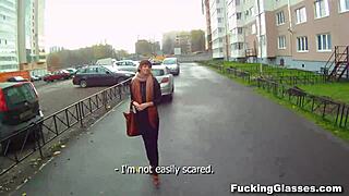 Not Shy Rina Teen Fucked Hard on Stairway Doggystyle  