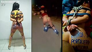 Ejercitando a la zorra samanta en bdsm