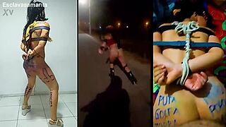 Ejercitando a la zorra samanta en bdsm