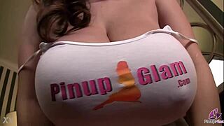 Legend September Carrino Reveals Her Massive Busty Tits for You