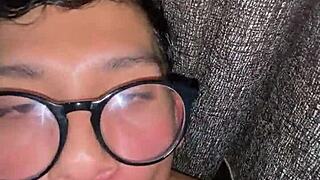 dude, watch this latina masseuse take my huge cock!