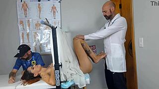 Wife tricked by fake pervert gynecologist for sex