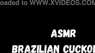 ASMR Brazilian Cuckold Couple Gets Wet and Wild, Oh Yeah!