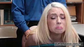 Shocking! Blonde Cop with Big Tits Caught in Police Medical Exam Scandal!