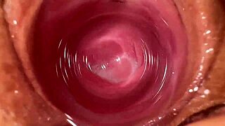 camera zooms deep in mia's tight creamy pussy, wow! 😍