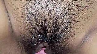 this creamy latina pussy gets worked up with a vibrator! 💦