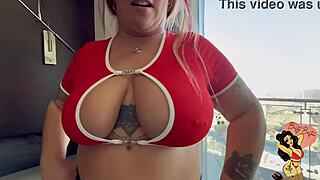 Curvy milf tests tops for titty fucking in POV intro.