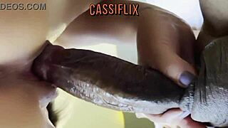negão drilled my ass deep with his thick monster cock on the beach, full on cassiflix