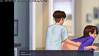 I ended up finishing inside my stepmother after intense action.