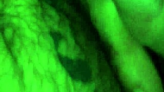 he strokes his massive cock in a solo session