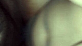 Nigerian girlfriend rides cock in cowgirl position