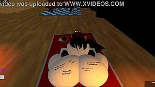 Fat ass whore intriguingly gets bred in Roblox world