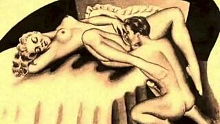 uh, vintage erotic art just gets me goin, ya know?