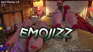 Santa's anal sex with wild pornstar whores is insane! 🔥